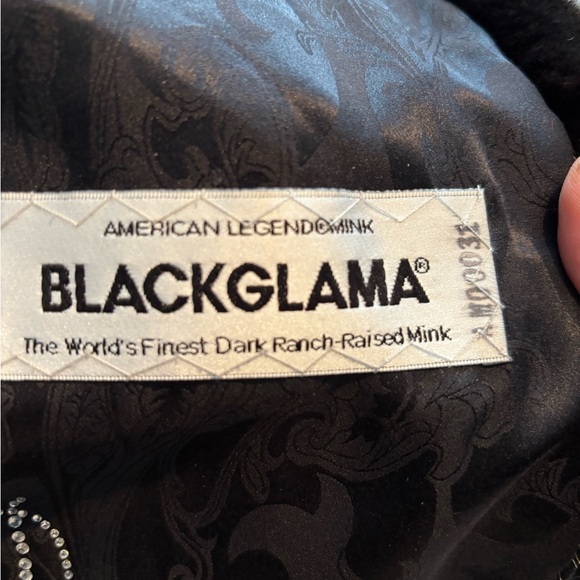 BLACKGLAMA Mink Fur Coat - Picture 11 of 16